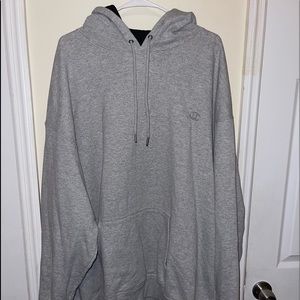 Gray Men’s Champion Hoodie with Pocket